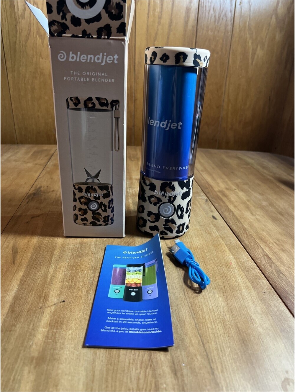 Blendjet 2 Leopard Portable Blender, New